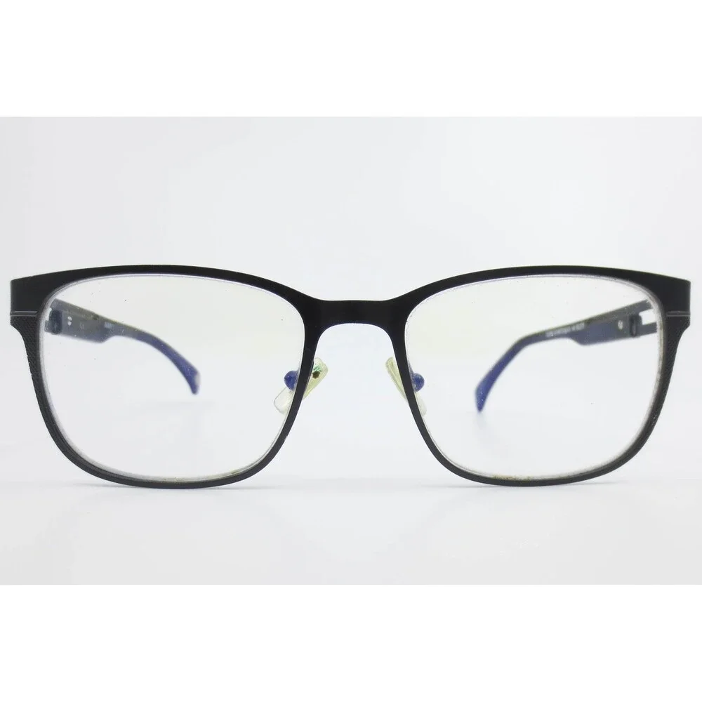Balmain BL3056 C01 Matte Black Rectangular Eyeglass Frames 53-17-140 Designer